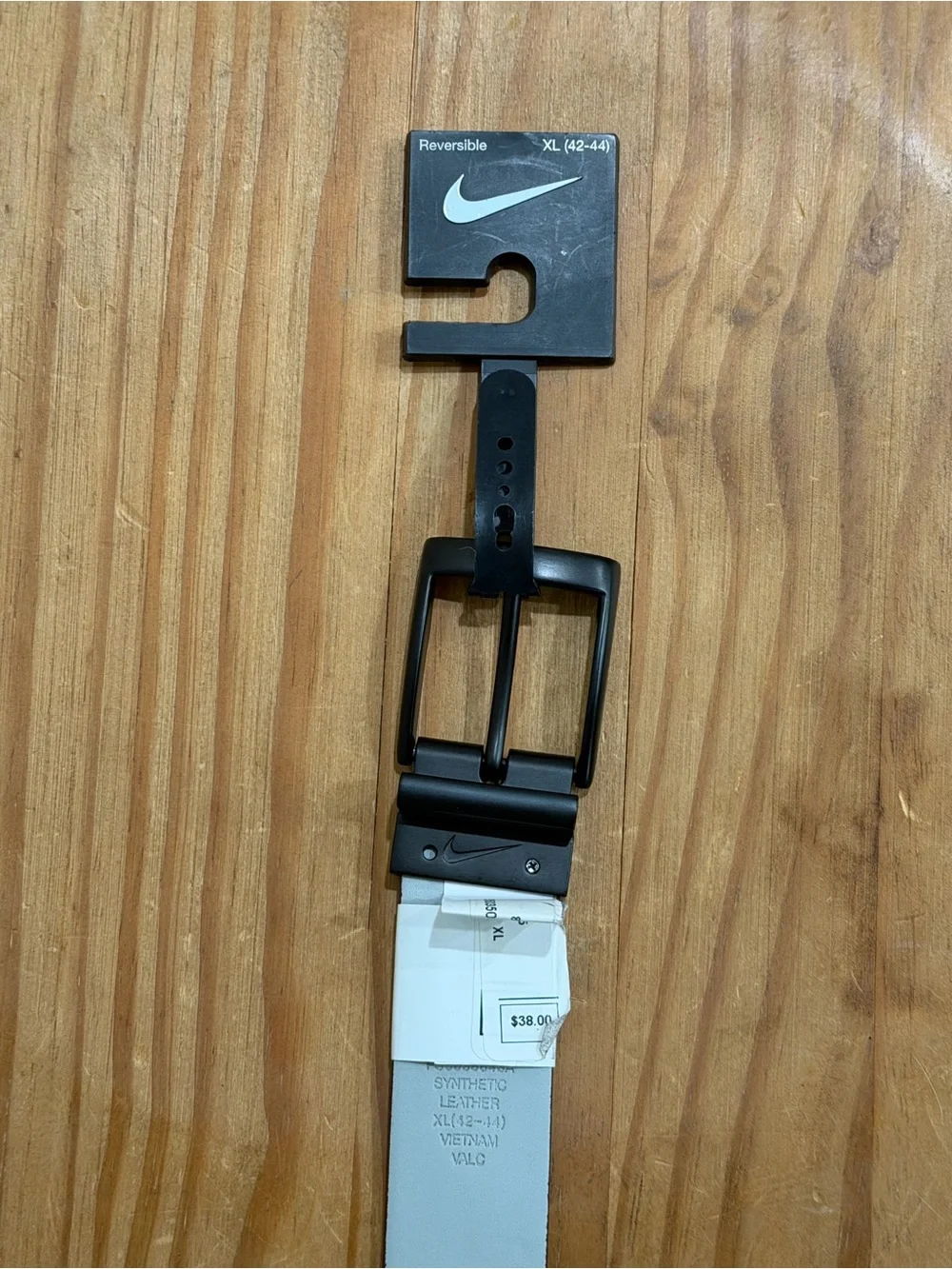 NWT Nike Reversible Synthetic Leather Belt